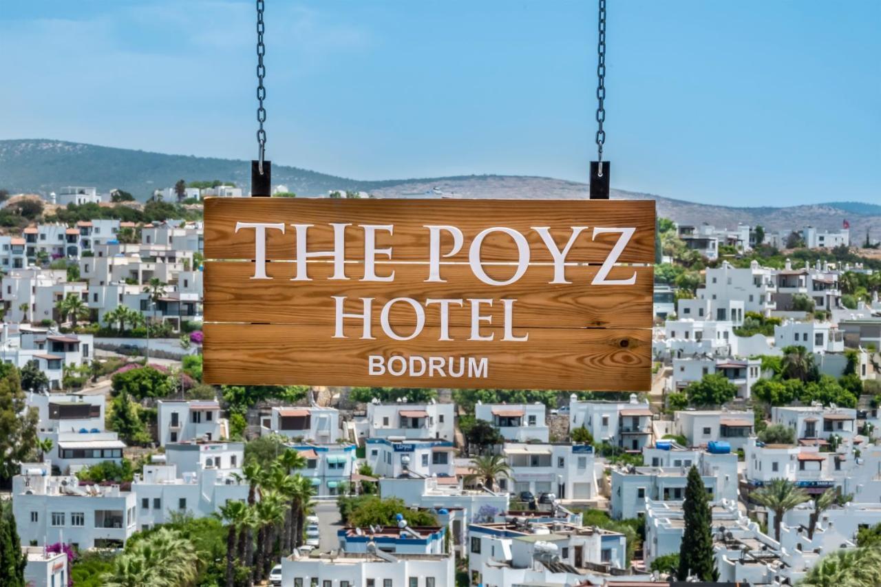 The Poyz Hotel Bodrum Гумбет Экстерьер фото